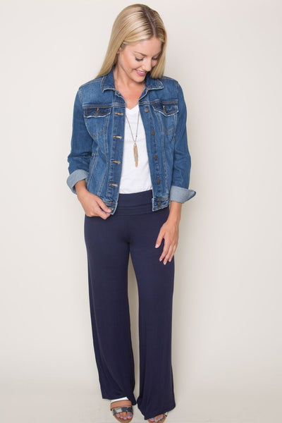 Asheville Palazzo- Lounge Navy