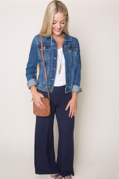 Asheville Palazzo- Lounge Navy